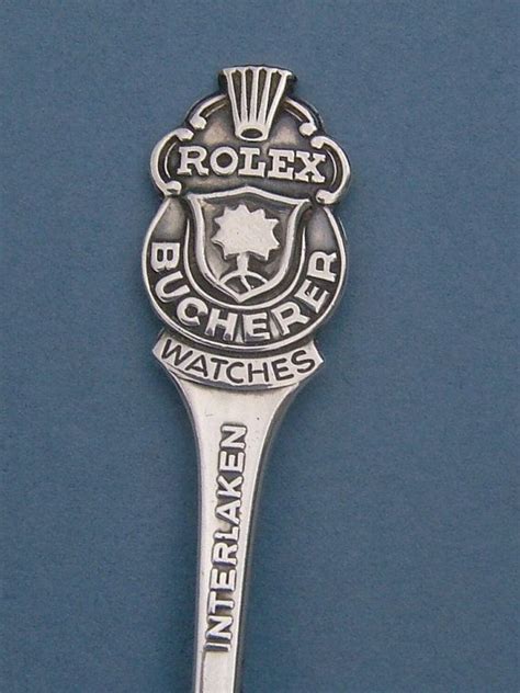 rolex bucherer watches b 100 12 interlaken sterling or not|Interlaken Rolex Bucherer Watches B 100 12 Vintage Spoon .